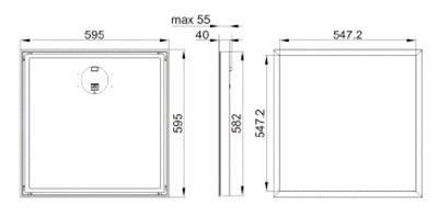 Размеры OLW LED